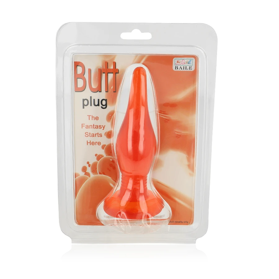 BAILE - ROTER SOFT TOUCH ANALSTECKER 14.2 CM